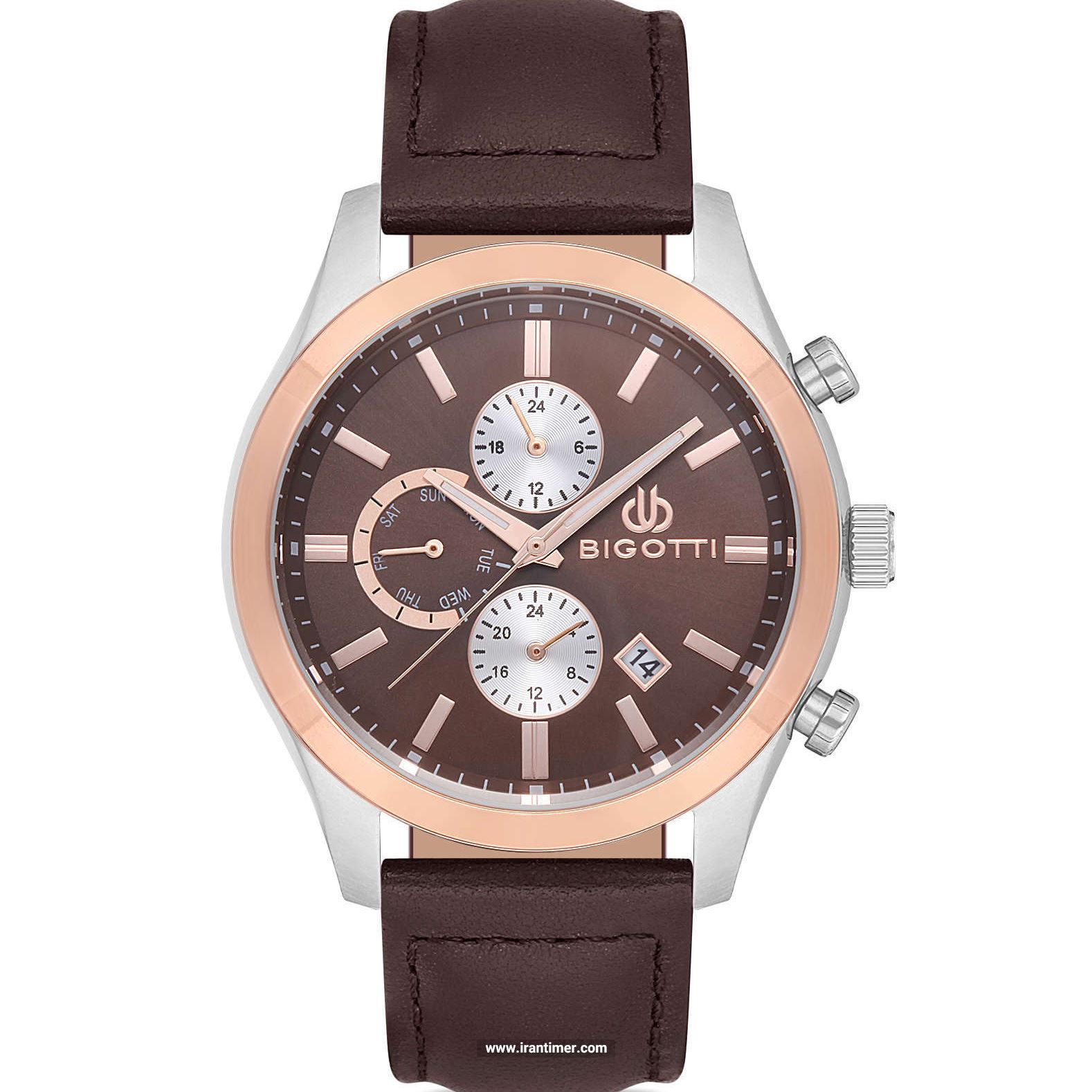 قیمت و خرید ساعت مچی مردانه بیگوتی(Bigotti) مدل BG.1.10132-6 کلاسیک | اورجینال و اصلی