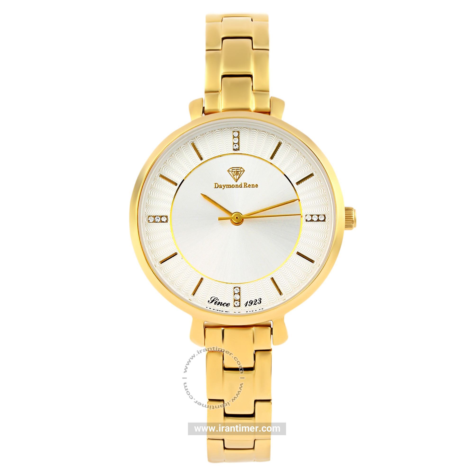 قیمت و خرید ساعت مچی زنانه دیموند رنه(DAYMOND RENE) مدل 6420TB-R1 کلاسیک | اورجینال و اصلی