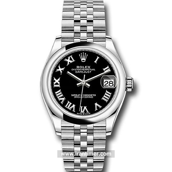 قیمت و خرید ساعت مچی زنانه رولکس(Rolex) مدل 278240 BKRJ BLACK کلاسیک | اورجینال و اصلی