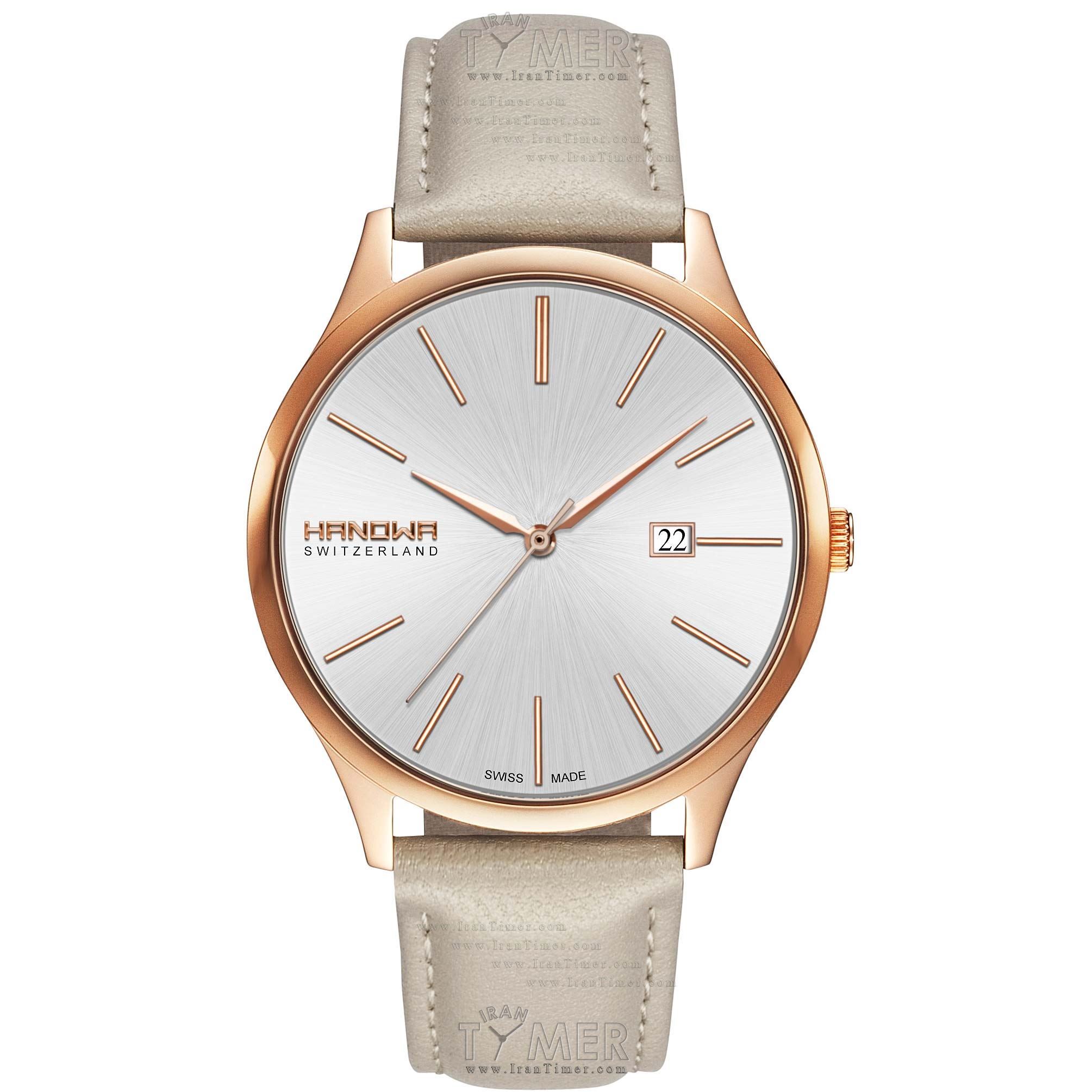 قیمت و خرید ساعت مچی مردانه هانوا(HANOWA) مدل 16-4060.09.001.14 کلاسیک | اورجینال و اصلی