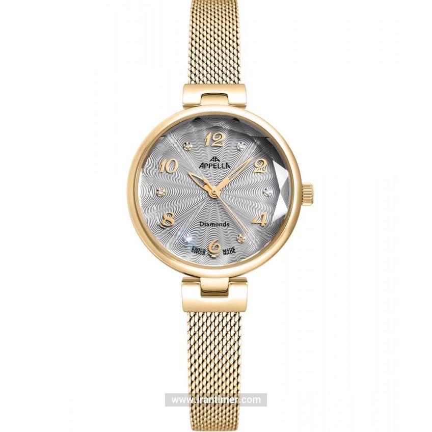 قیمت و خرید ساعت مچی زنانه اپلا(APPELLA) مدل L50004.1177DQ کلاسیک | اورجینال و اصلی