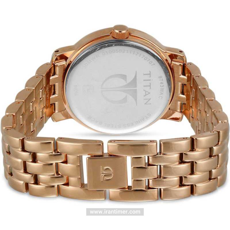 قیمت و خرید ساعت مچی زنانه تایتِن(TITAN) مدل T9743WM01 کلاسیک | اورجینال و اصلی