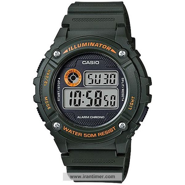 قیمت و خرید ساعت مچی مردانه کاسیو (CASIO) جنرال مدل W-216H-3BVDF اسپرت | اورجینال و اصلی