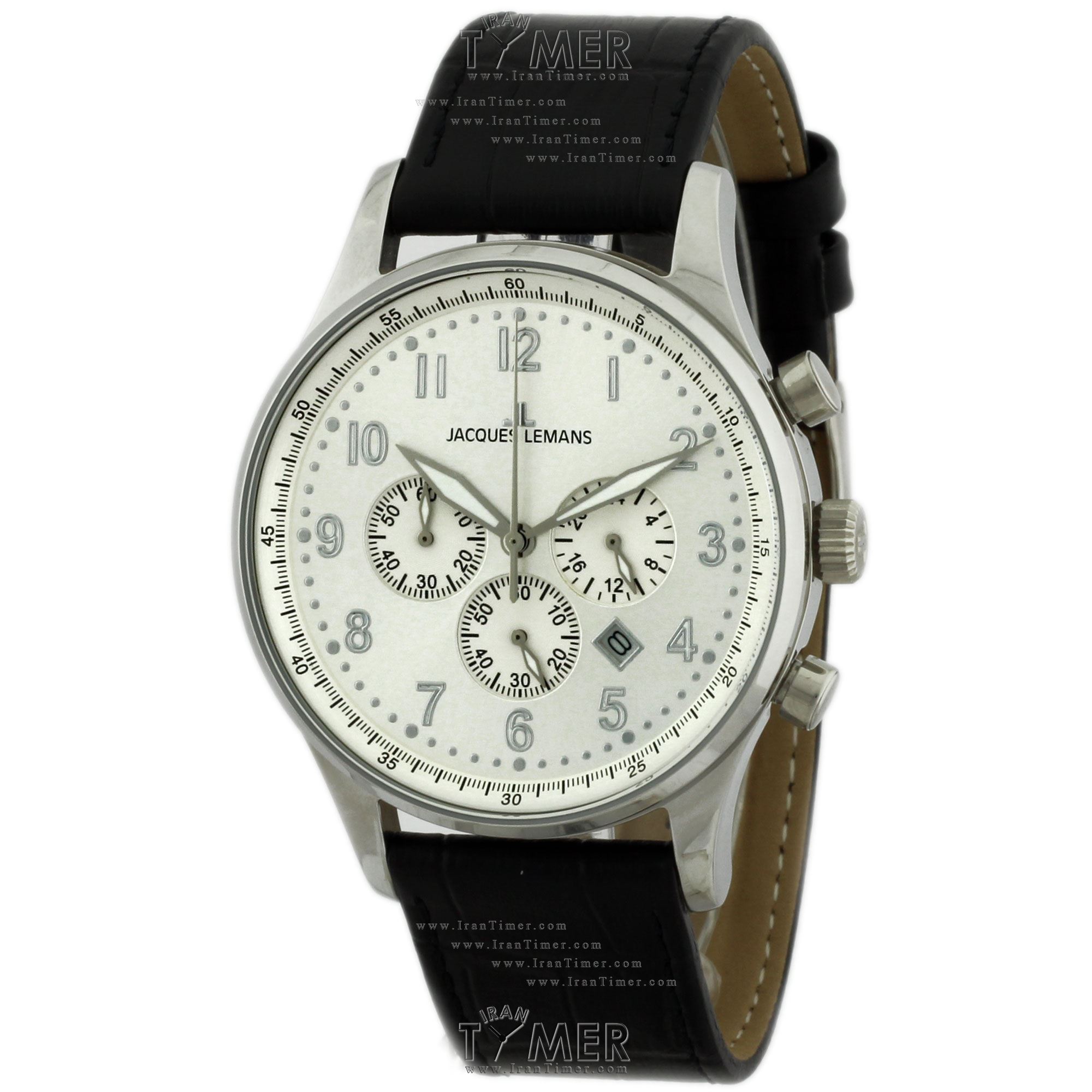 قیمت و خرید ساعت مچی مردانه ژاک لمن(JACQUES LEMANS) مدل 1-1616B کلاسیک | اورجینال و اصلی