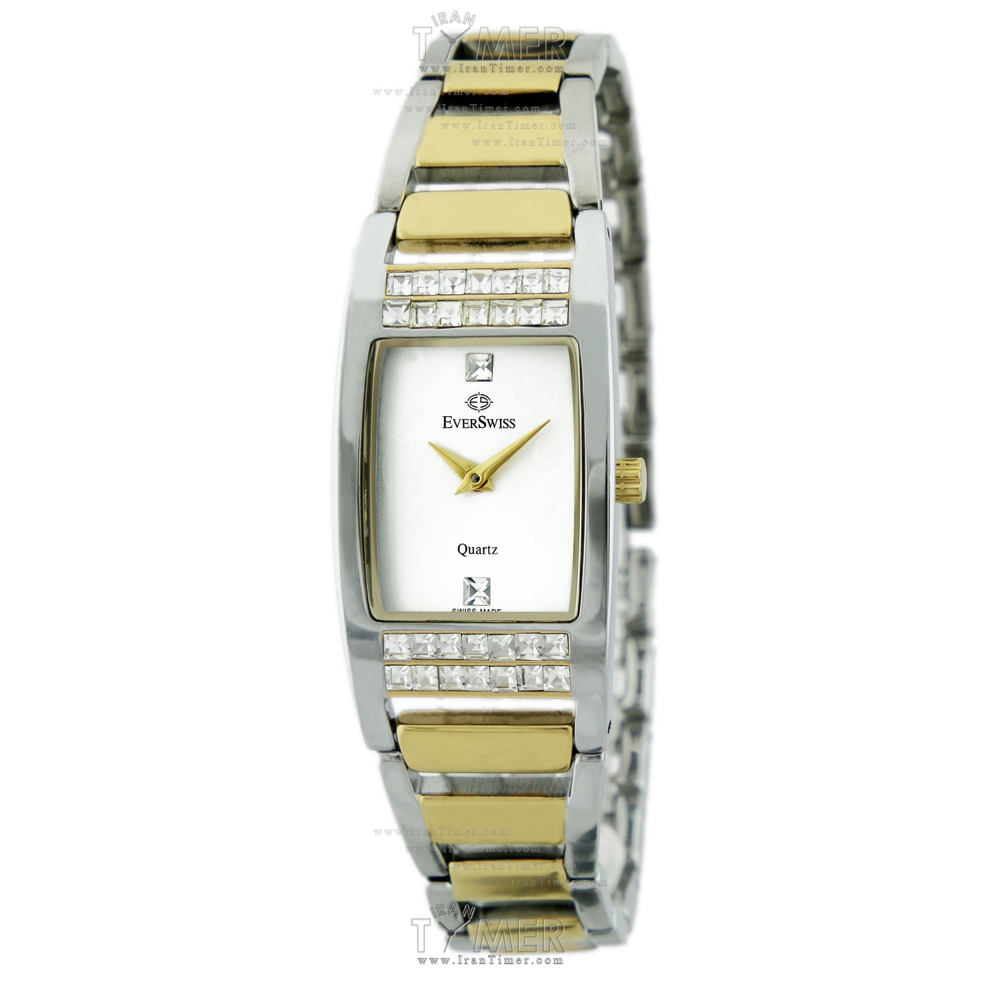 قیمت و خرید ساعت مچی زنانه اورسوئیس(EVER SWISS) مدل 2766-247D کلاسیک فشن | اورجینال و اصلی