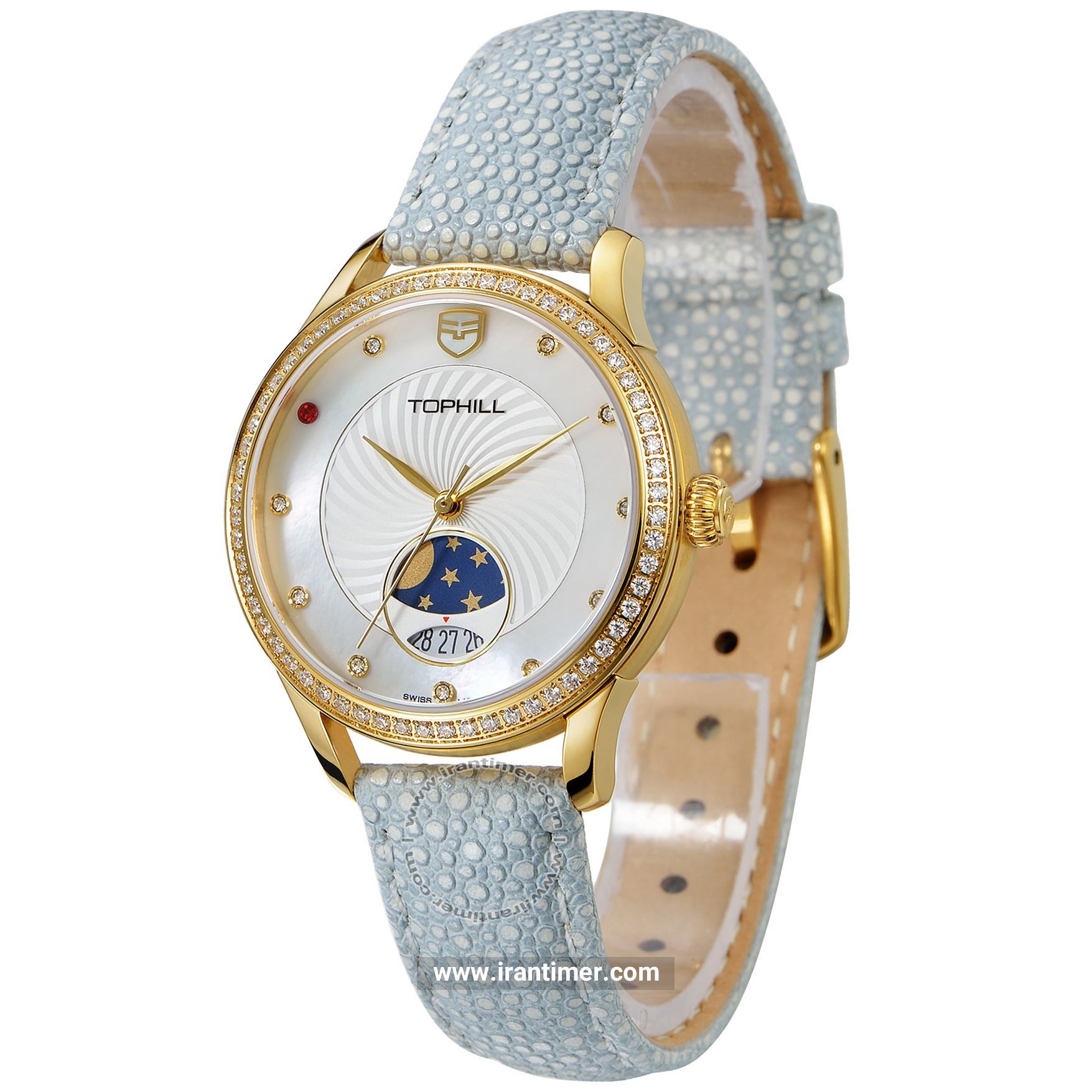قیمت و خرید ساعت مچی زنانه تاپ هیل(TOPHILL) مدل TE030L.NW2267 فشن | اورجینال و اصلی