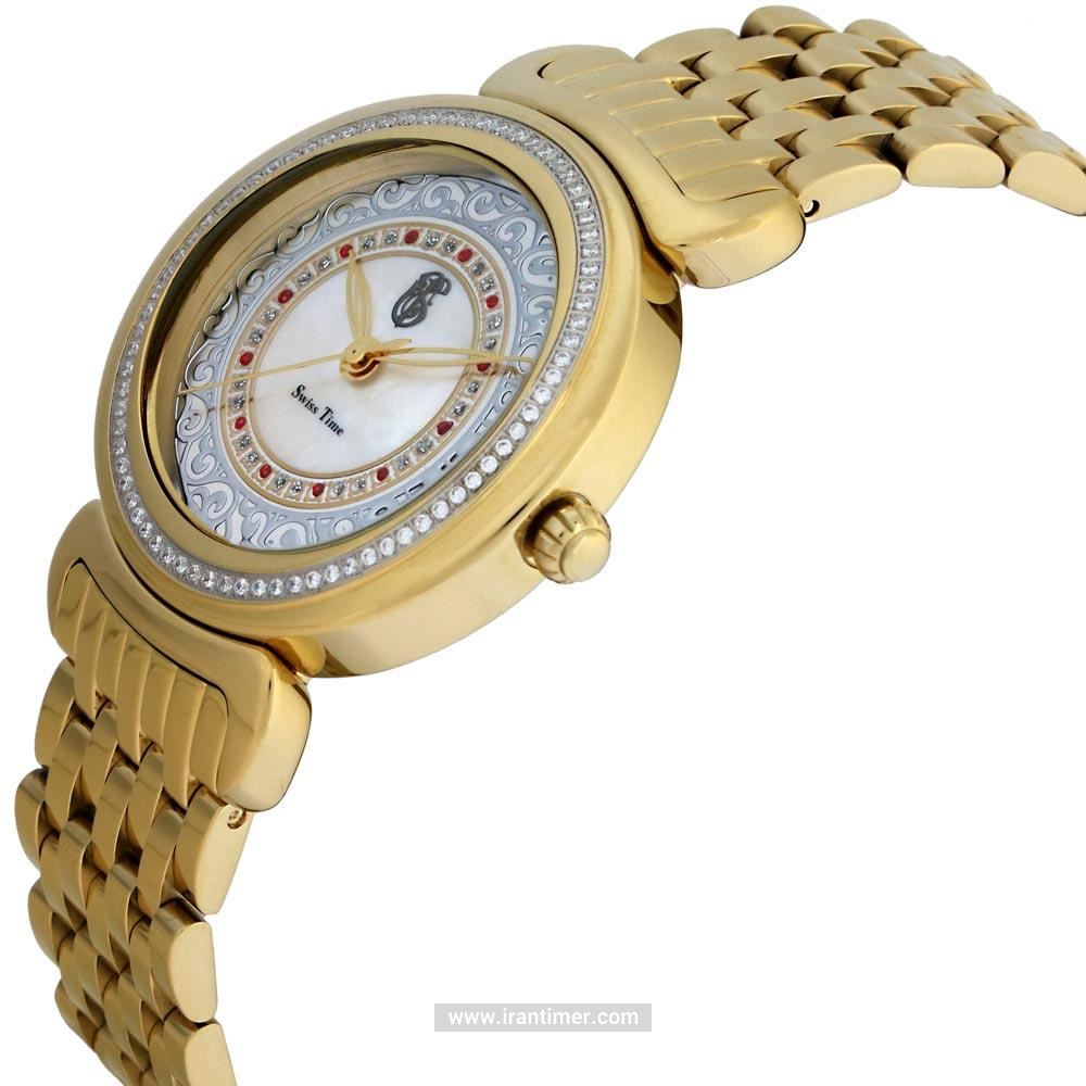 قیمت و خرید ساعت مچی زنانه سوئیس تایم(SWISS TIME) مدل ST 601-GP فشن | اورجینال و اصلی