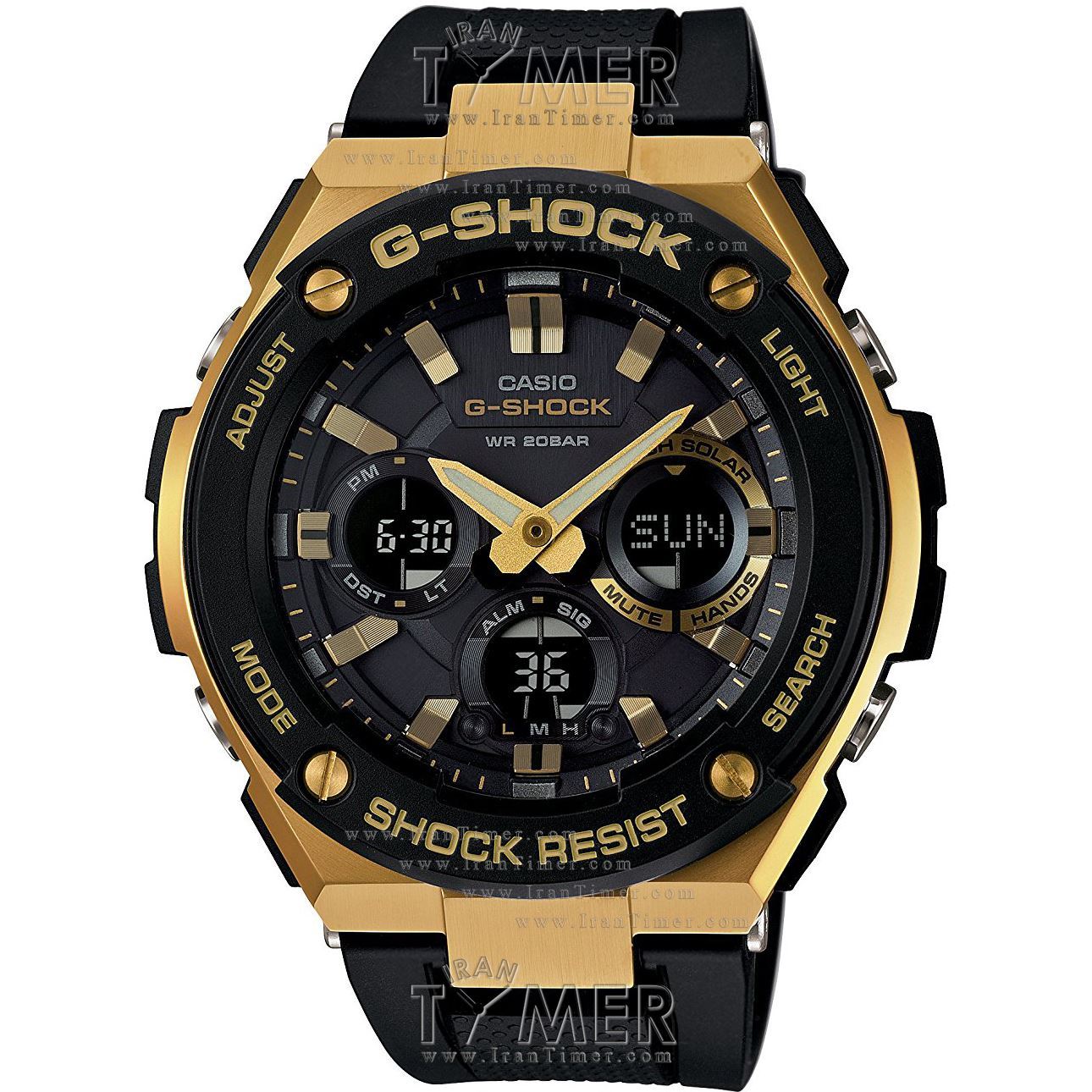 قیمت و خرید ساعت مچی مردانه کاسیو (CASIO) جی شاک مدل GST-S100G-1A اسپرت | اورجینال و اصلی