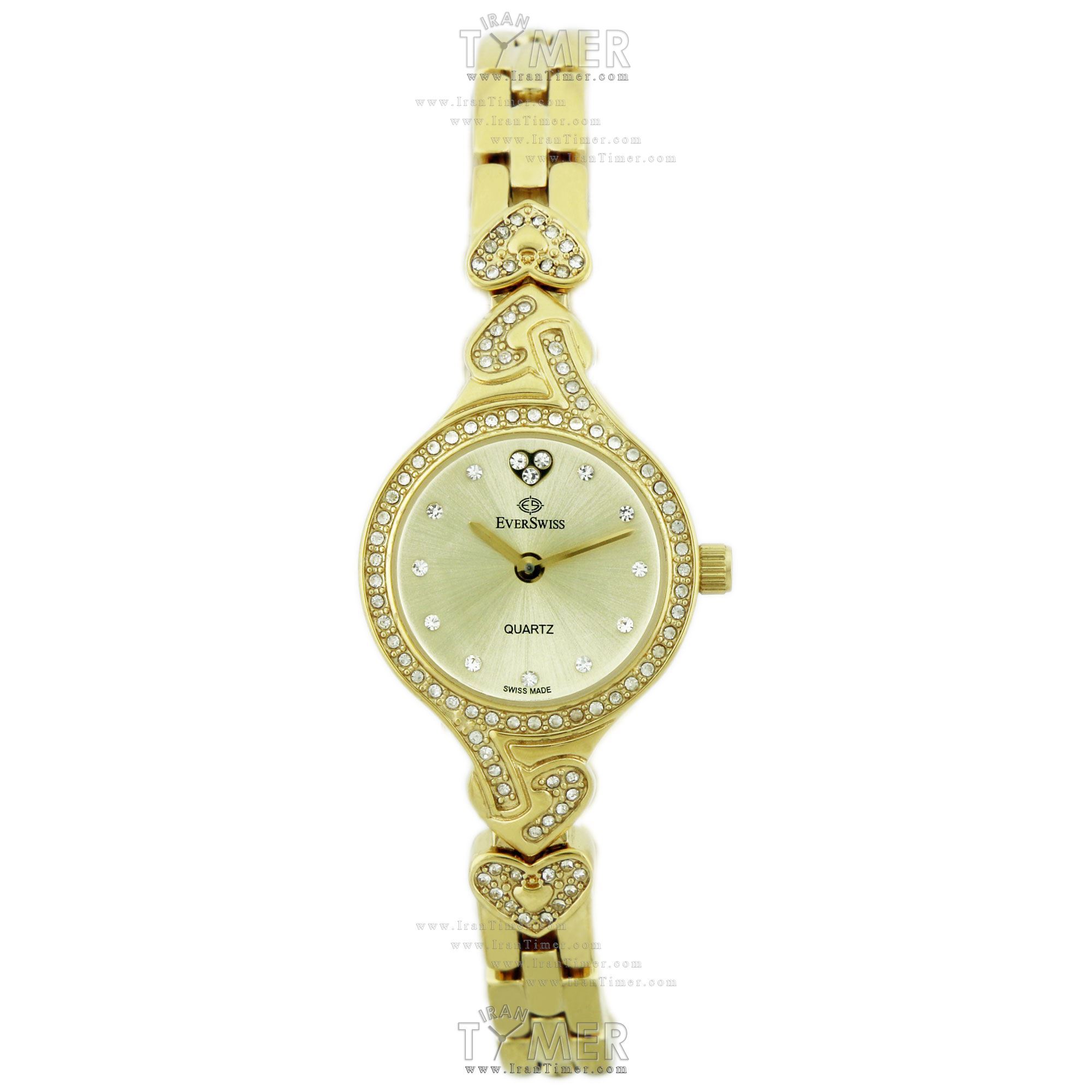 قیمت و خرید ساعت مچی زنانه اورسوئیس(EVER SWISS) مدل 1685-236D کلاسیک فشن | اورجینال و اصلی