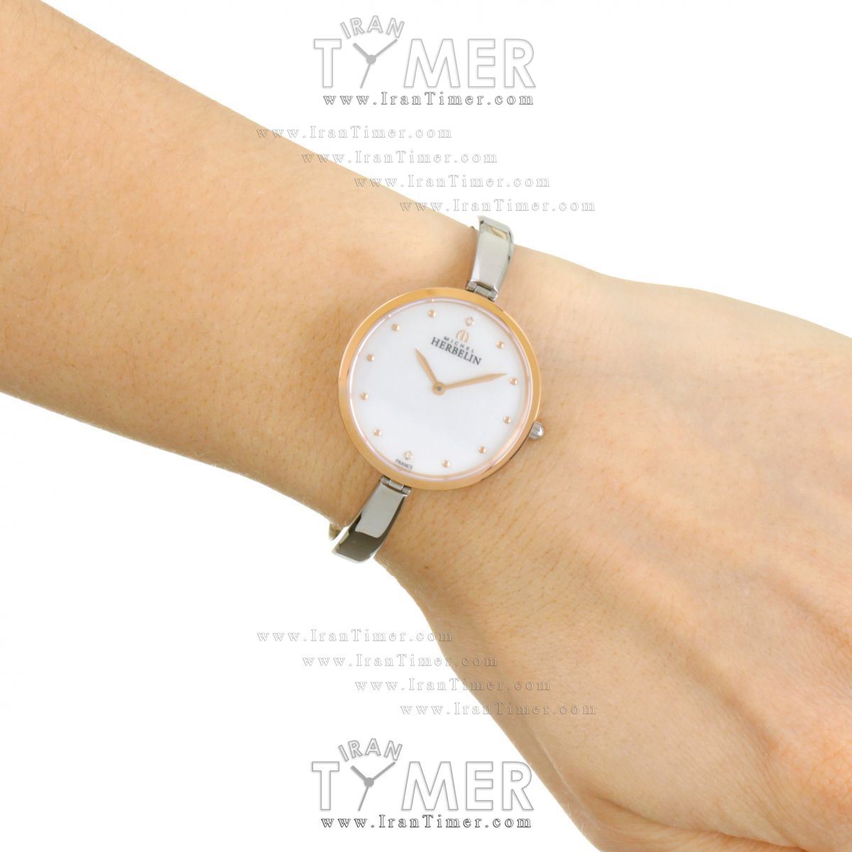 قیمت و خرید ساعت مچی زنانه مایکل هربلین(MICHEL HERBELIN) مدل 17411BTR19 کلاسیک | اورجینال و اصلی