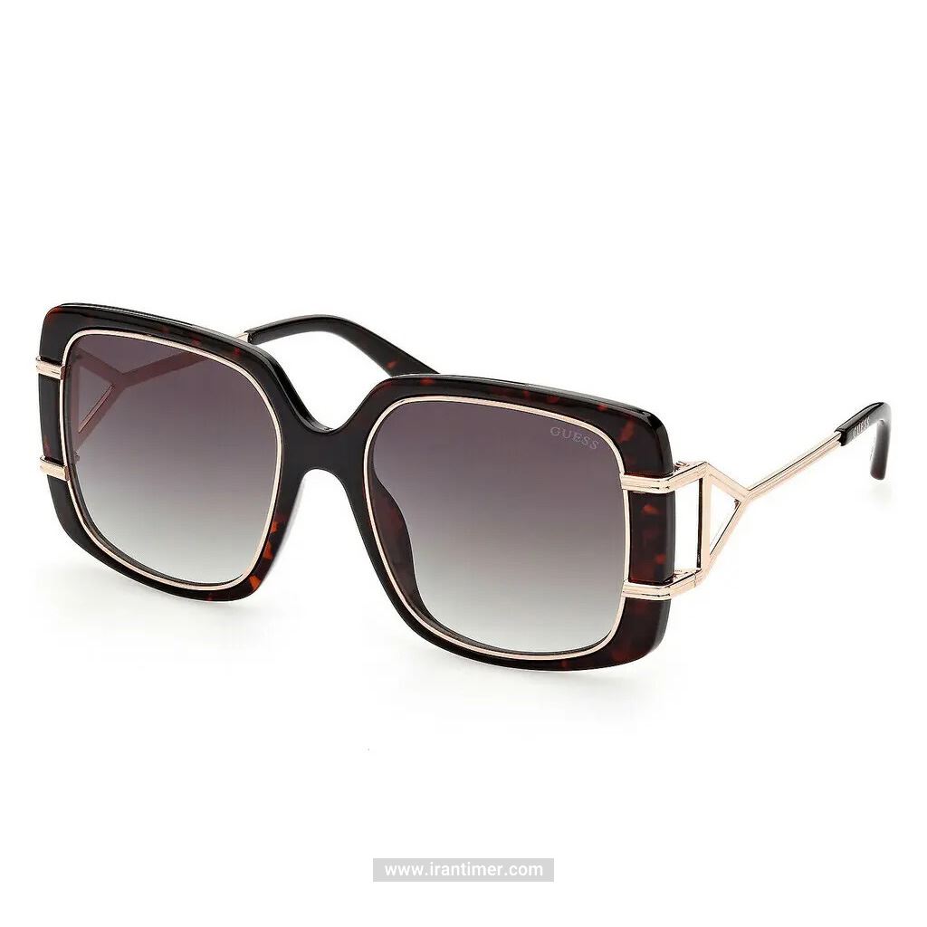 قیمت و خرید عینک آفتابی زنانه کلاسیک (guess) مدل GU7854 52P 57 | اورجینال و اصلی