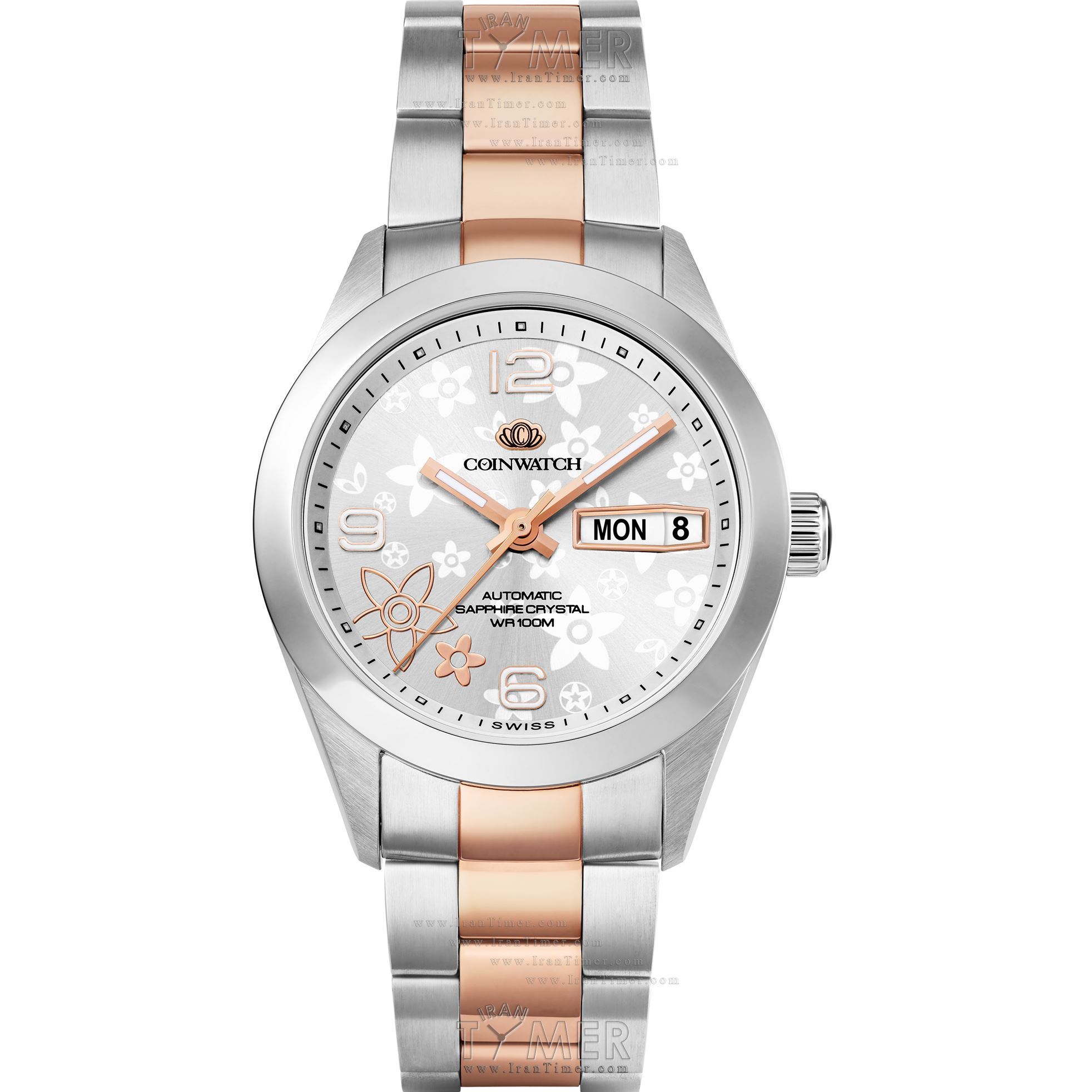 قیمت و خرید ساعت مچی زنانه کوین واچ(COINWATCH) مدل C108RSF کلاسیک | اورجینال و اصلی