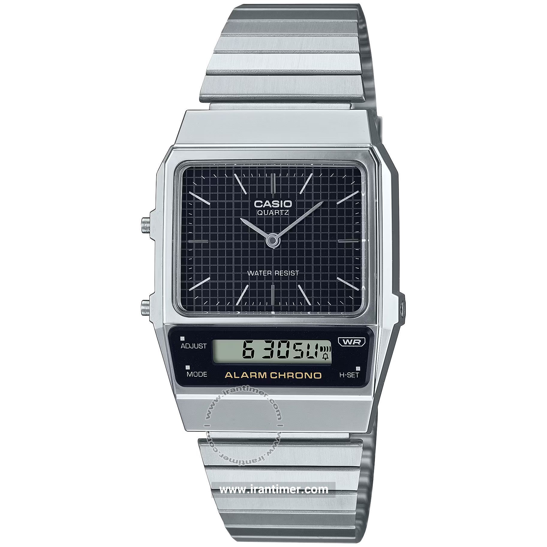 قیمت و خرید ساعت مچی مردانه زنانه کاسیو (CASIO) جنرال مدل AQ-800E-1ADF کلاسیک | اورجینال و اصلی