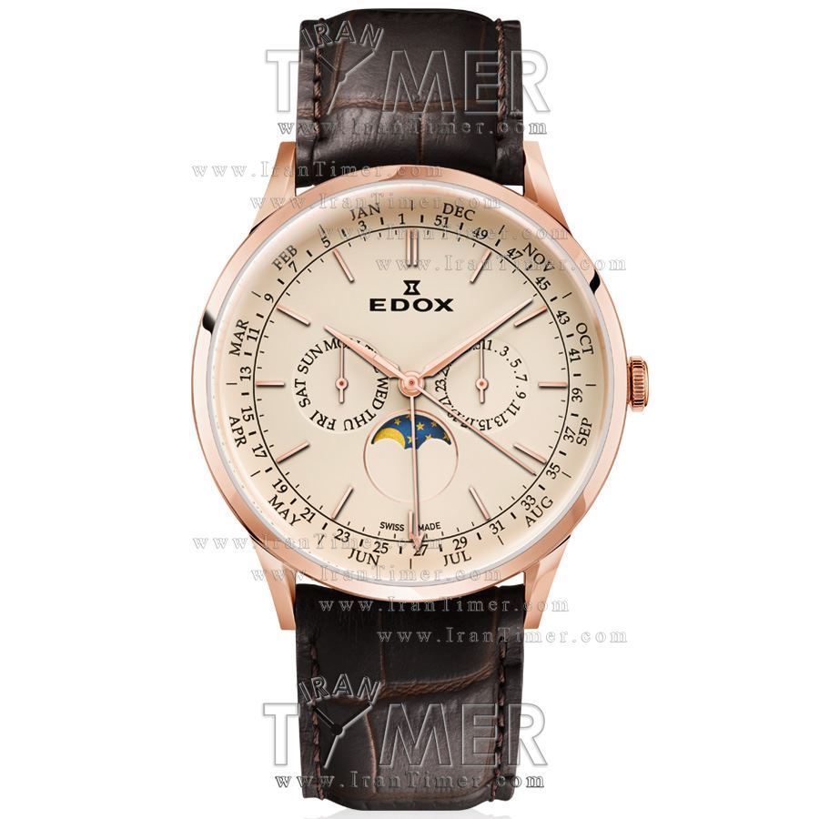 قیمت و خرید ساعت مچی مردانه ادُکس(EDOX) مدل 4010137RCBEIR کلاسیک | اورجینال و اصلی