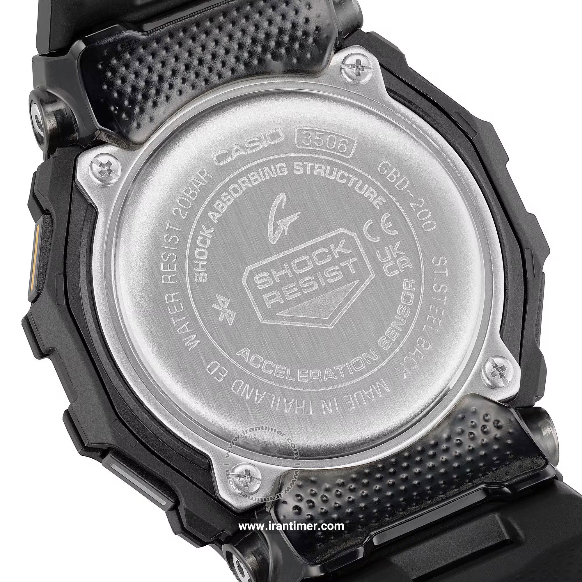 قیمت و خرید ساعت مچی مردانه کاسیو (CASIO) جی شاک مدل GBD-200-1A1DR اسپرت | اورجینال و اصلی