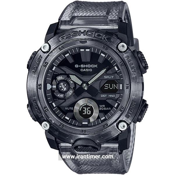 قیمت و خرید ساعت مچی مردانه کاسیو (CASIO) جی شاک مدل GA-2000SKE-8ADR اسپرت | اورجینال و اصلی