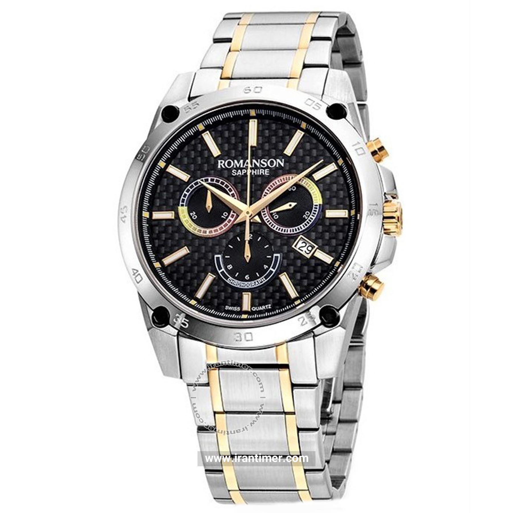 قیمت و خرید ساعت مچی مردانه رومانسون(ROMANSON) مدل TM9A04HMCCA31G-BK کلاسیک | اورجینال و اصلی
