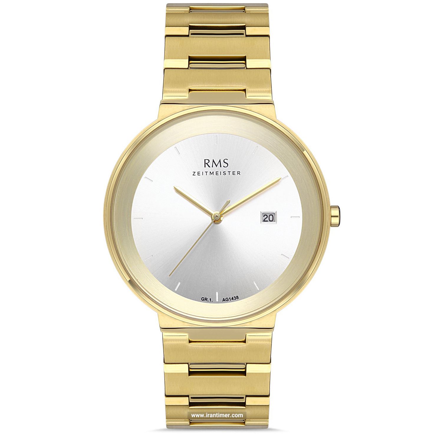 قیمت و خرید ساعت مچی مردانه آر ام اس زیمستر(RMS ZEITMEISTER) مدل GR.1.AG1438.06 کلاسیک | اورجینال و اصلی