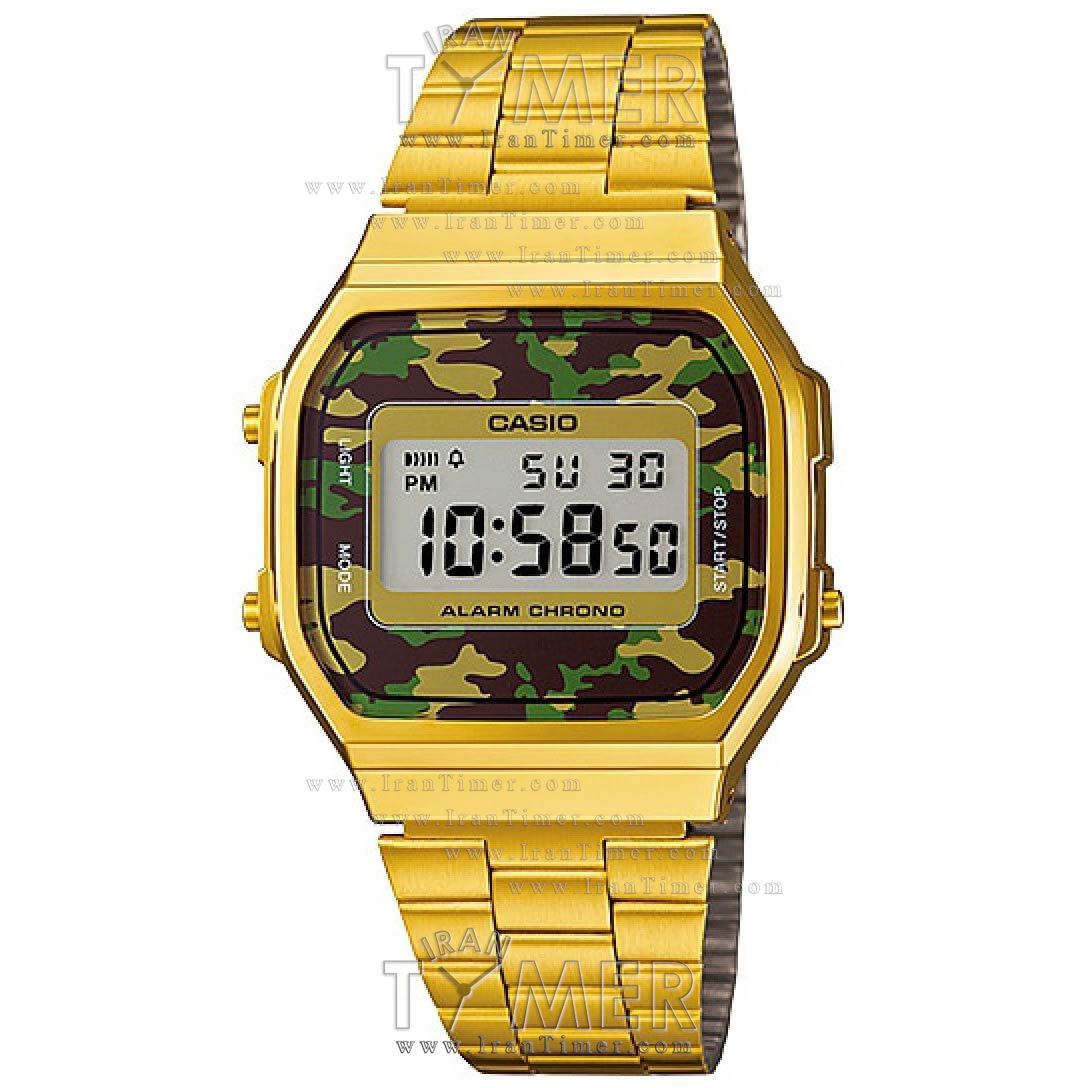 قیمت و خرید ساعت مچی مردانه زنانه کاسیو (CASIO) جنرال مدل A168WEGC-3DF کلاسیک | اورجینال و اصلی