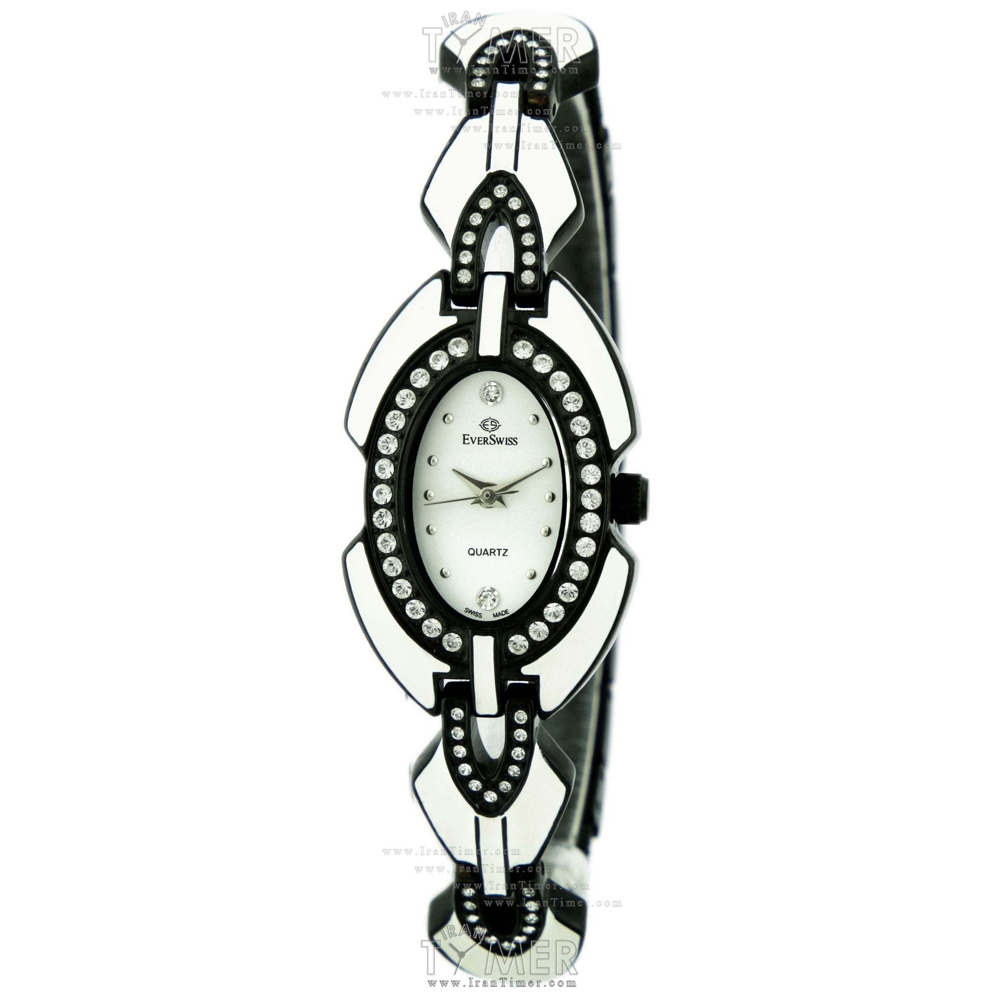 قیمت و خرید ساعت مچی زنانه اورسوئیس(EVER SWISS) مدل 15151-B247W کلاسیک فشن | اورجینال و اصلی