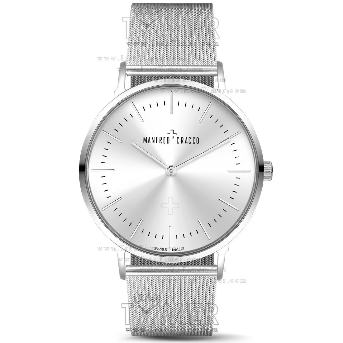 قیمت و خرید ساعت مچی مردانه زنانه مانفرد کراکو(MANFRED CRACCO) مدل MC40005GM کلاسیک | اورجینال و اصلی