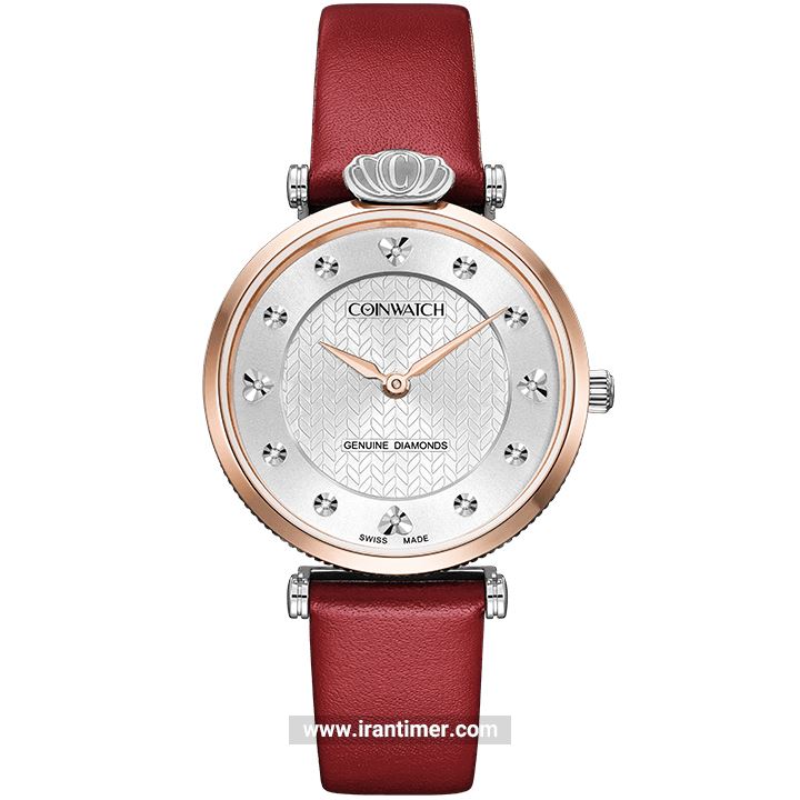 قیمت و خرید ساعت مچی زنانه کوین واچ(COINWATCH) مدل C195RWL فشن | اورجینال و اصلی