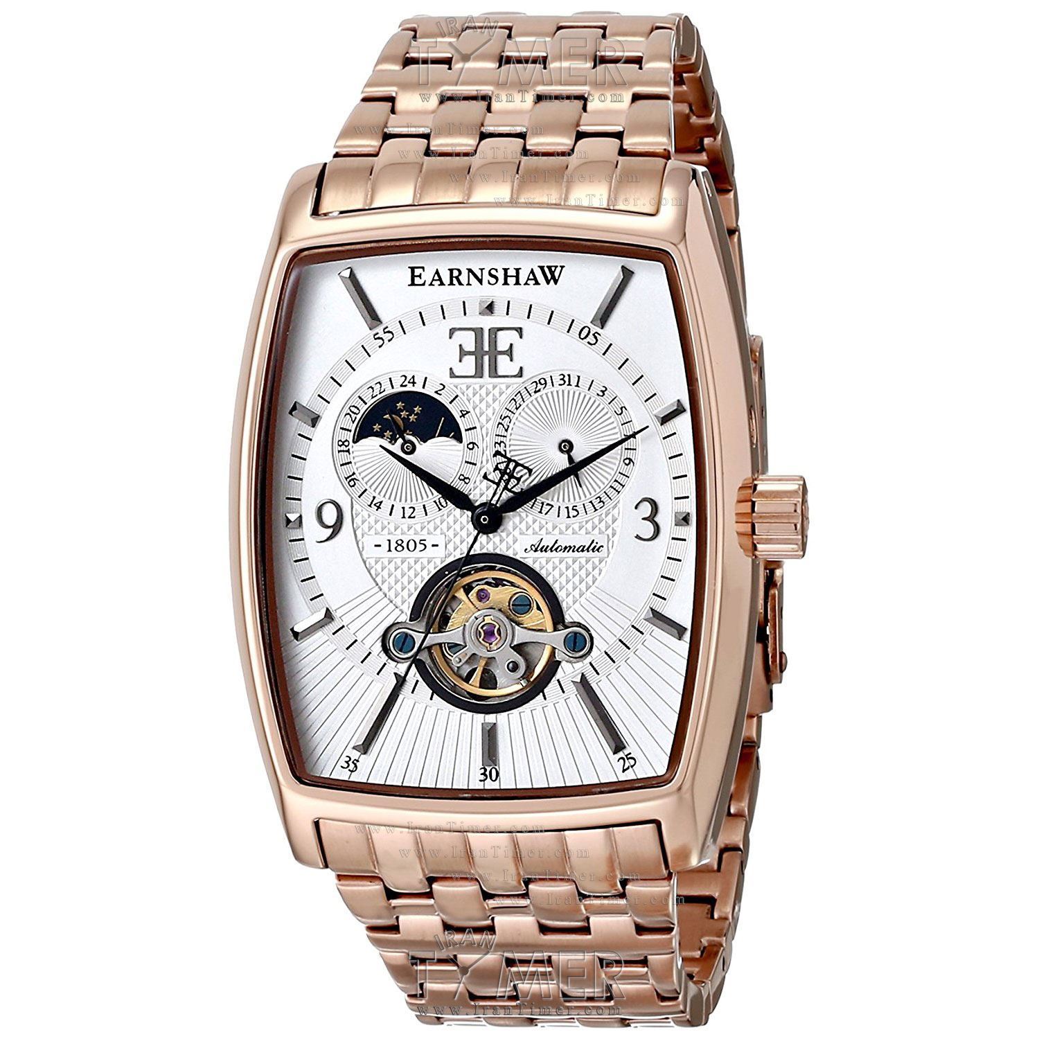 قیمت و خرید ساعت مچی مردانه ارنشا(EARNSHAW) مدل ES-8010-44 کلاسیک | اورجینال و اصلی