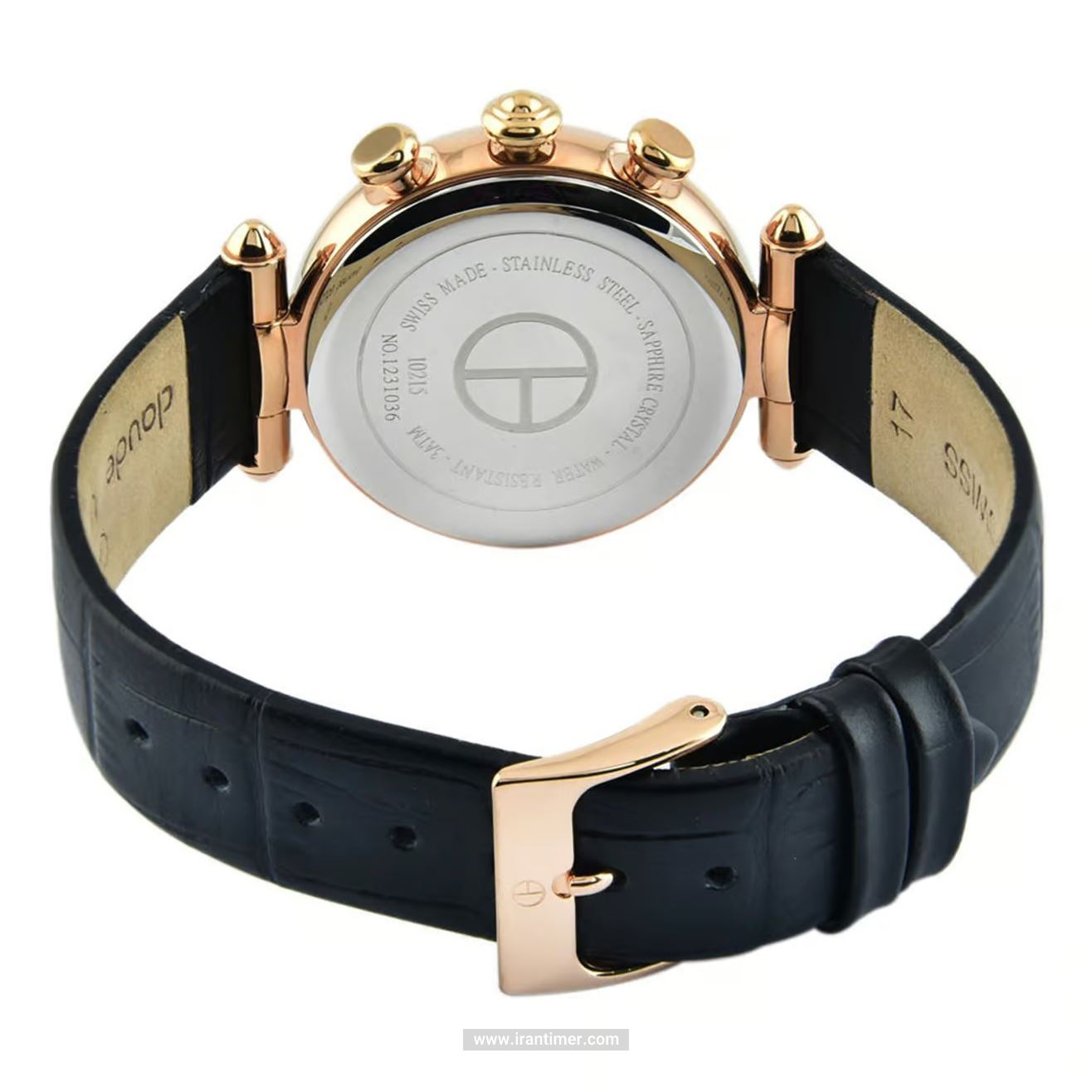 قیمت و خرید ساعت مچی زنانه کلودبرنارد(CLAUDE BERNARD) مدل 10215 37R APR2 فشن | اورجینال و اصلی