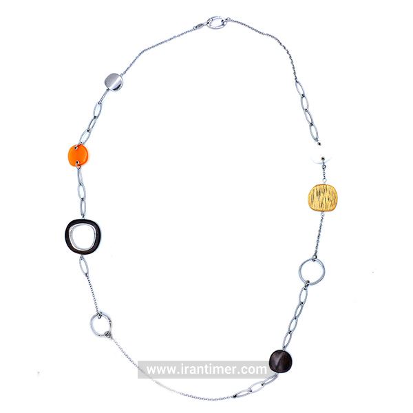 قیمت و خرید گردنبند زنانه فسیل(FOSSIL) مدل JFN84097040 کلاسیک | اورجینال و اصلی