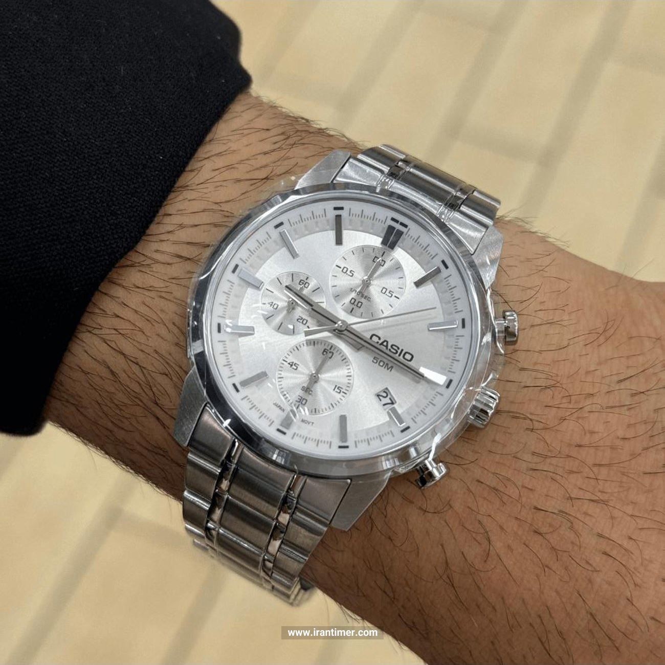 قیمت و خرید ساعت مچی مردانه کاسیو (CASIO) جنرال مدل MTP-E510D-7AVDF کلاسیک | اورجینال و اصلی