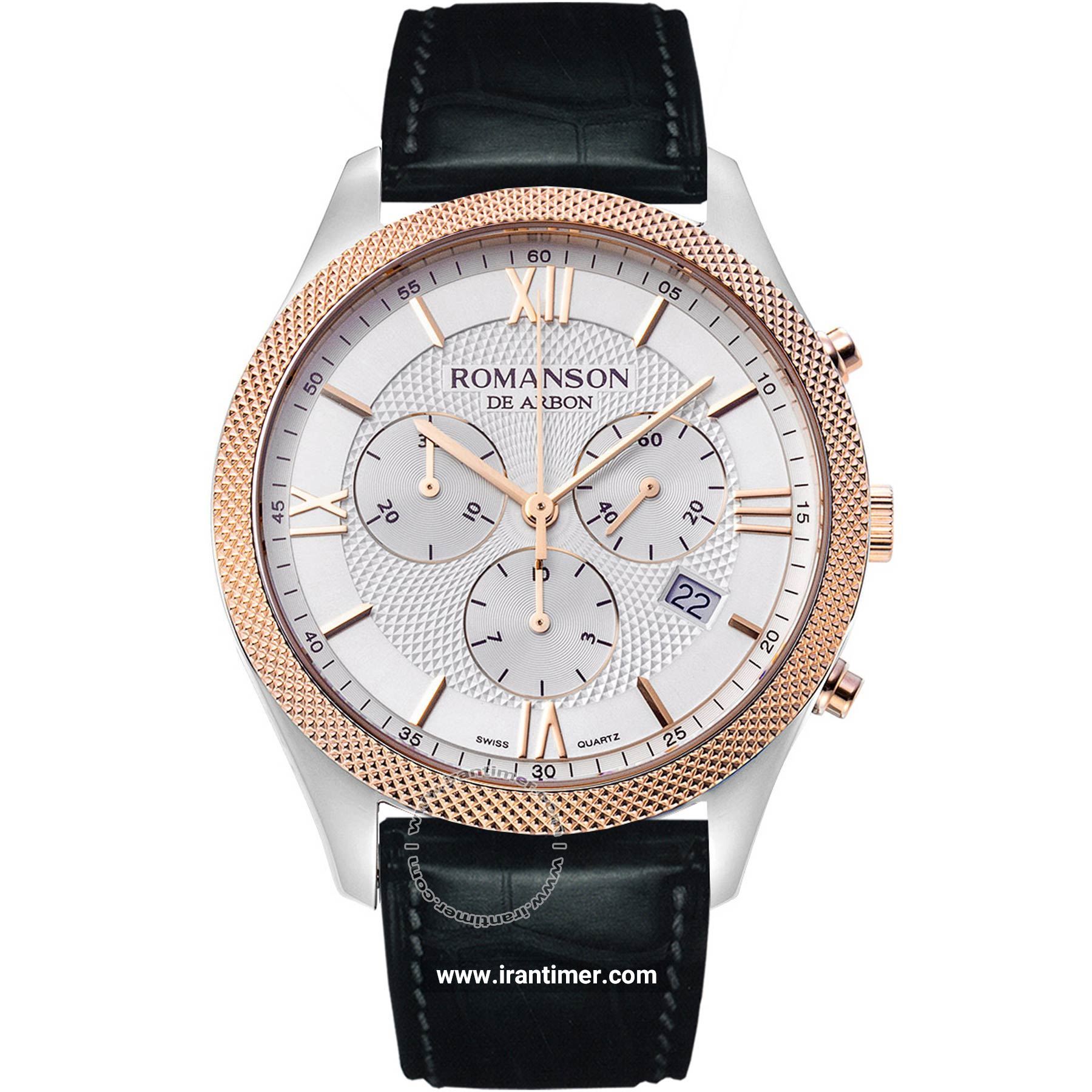 قیمت و خرید ساعت مچی مردانه رومانسون(ROMANSON) مدل CB8A13HMBJASR5-W کلاسیک | اورجینال و اصلی