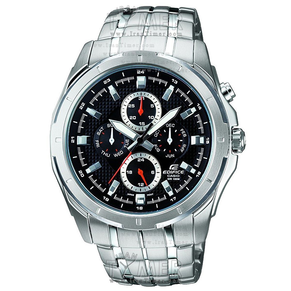 قیمت و خرید ساعت مچی مردانه کاسیو (CASIO) ادیفس(ادیفایس) مدل EF-328D-1AVUDF کلاسیک | اورجینال و اصلی