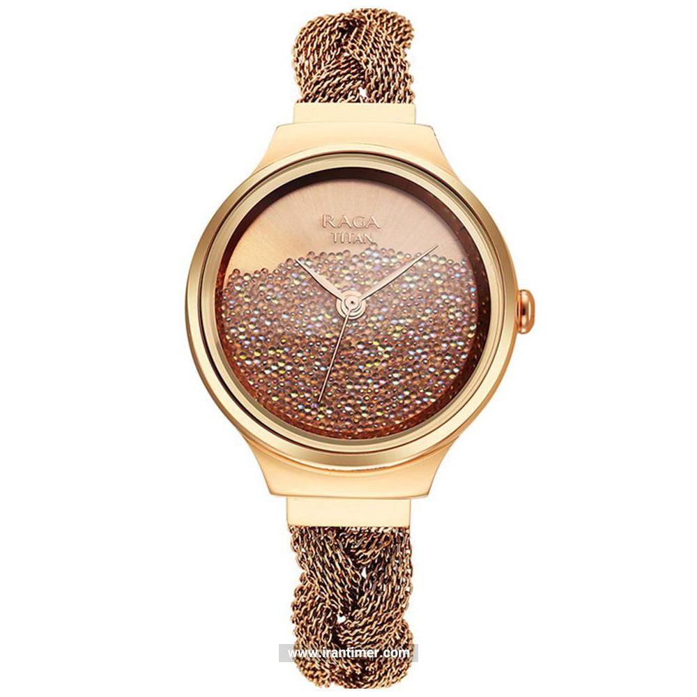 قیمت و خرید ساعت مچی زنانه تایتِن(TITAN) مدل T95204WM01 فشن | اورجینال و اصلی