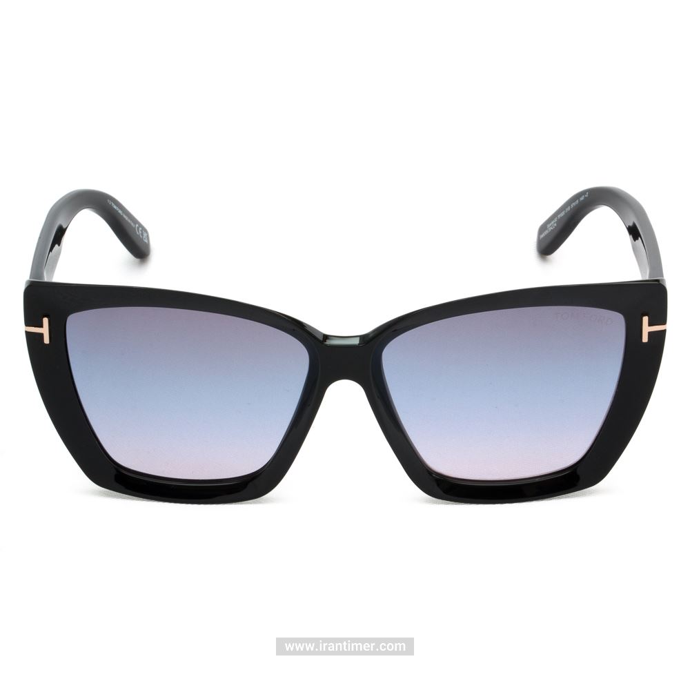 قیمت و خرید عینک آفتابی زنانه کلاسیک (TOM FORD) مدل TF 0920 01B 57 | اورجینال و اصلی