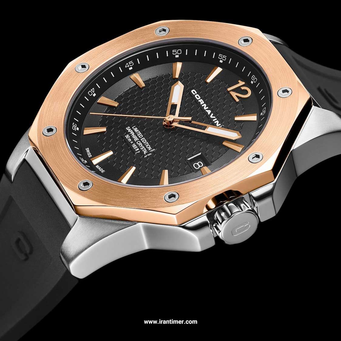 قیمت و خرید ساعت مچی مردانه کورناوین(CORNAVIN) مدل COR2021-2030 اسپرت | اورجینال و اصلی