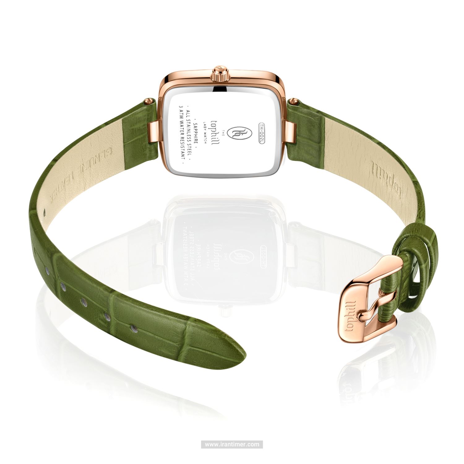 قیمت و خرید ساعت مچی زنانه تاپ هیل(TOPHILL) مدل TH002L.PG3752 کلاسیک | اورجینال و اصلی