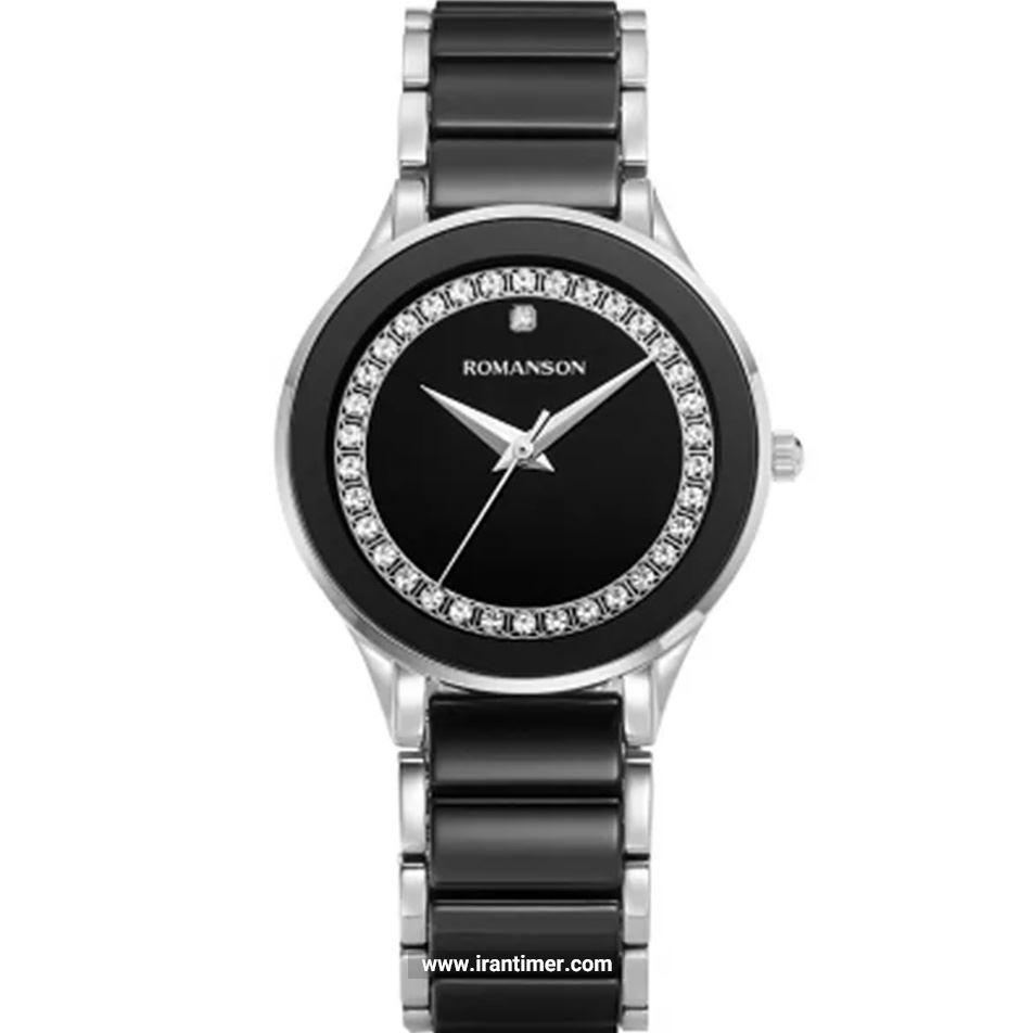 قیمت و خرید ساعت مچی زنانه رومانسون(ROMANSON) مدل TM3BS700KLBWA32W-BK فشن | اورجینال و اصلی