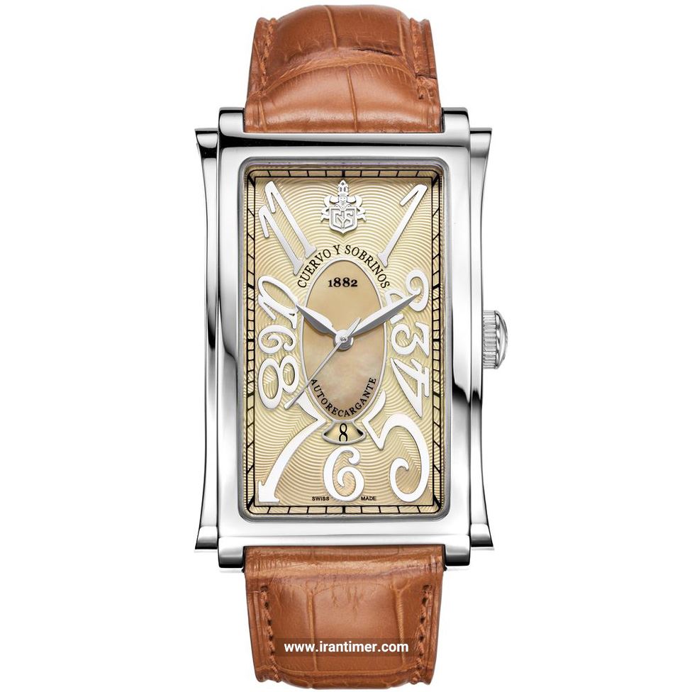 قیمت و خرید ساعت مچی مردانه کوئروی سابرینوس(Cuervo y Sobrinos) مدل 1012.1CHM کلاسیک | اورجینال و اصلی