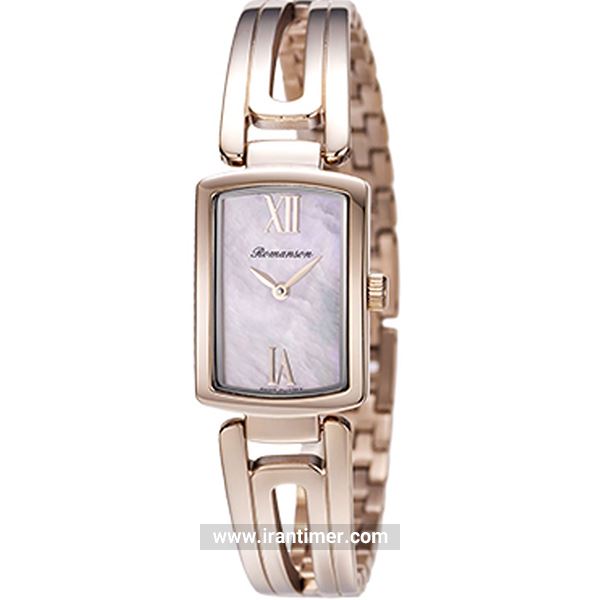 قیمت و خرید ساعت مچی زنانه رومانسون(ROMANSON) مدل RM6A10LLRRMER1-W کلاسیک | اورجینال و اصلی