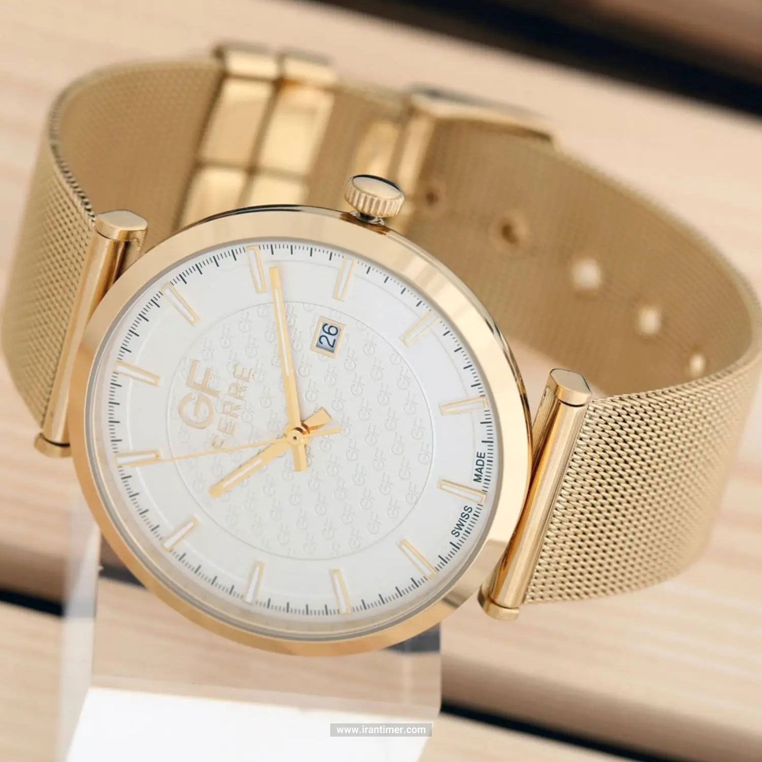 قیمت و خرید ساعت مچی مردانه جی اف فره(GF FERRE) مدل GF.GP6222 کلاسیک | اورجینال و اصلی