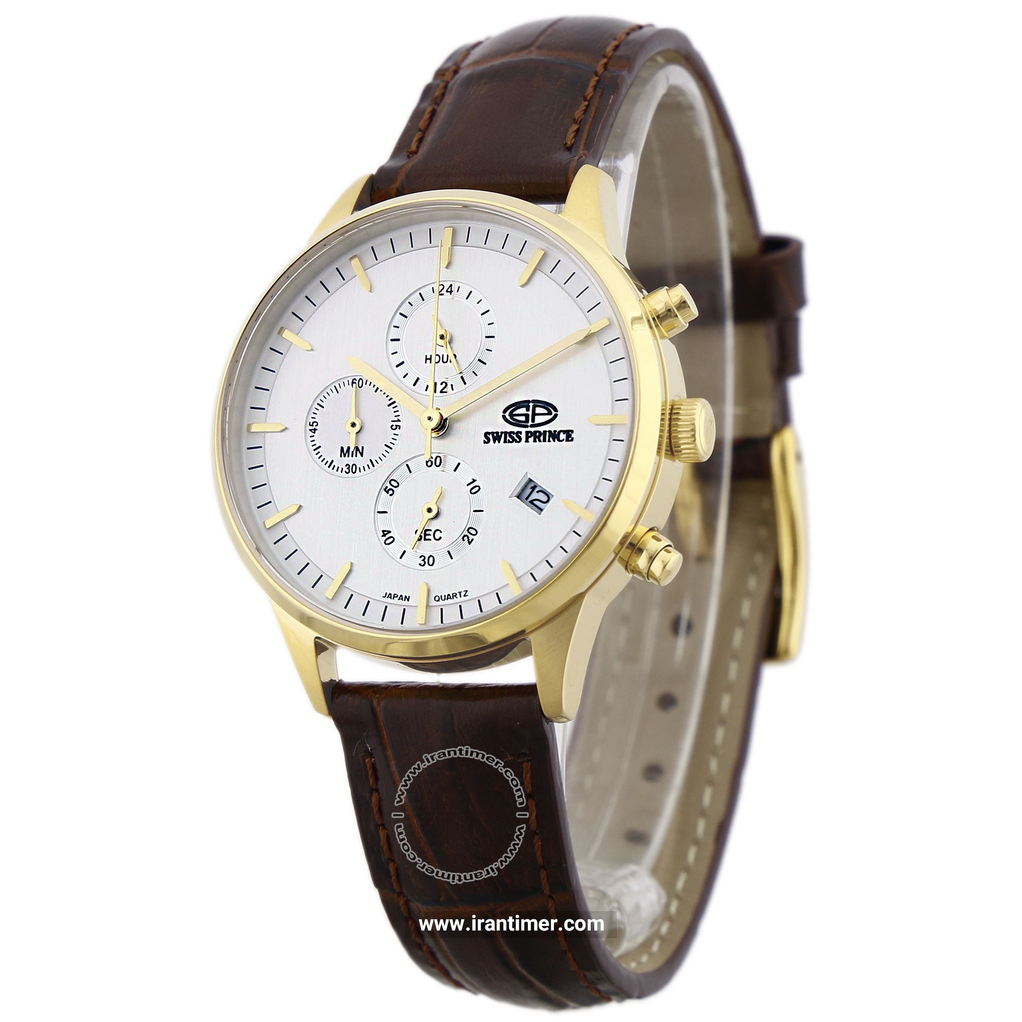 قیمت و خرید ساعت مچی زنانه سوئیس پرنس(Swiss Prince) مدل 000841-1LG کلاسیک | اورجینال و اصلی