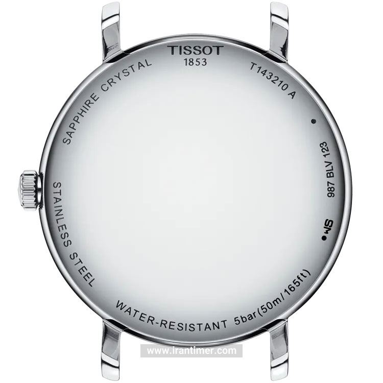 قیمت و خرید ساعت مچی زنانه تیسوت(TISSOT) مدل T143.210.11.011.00 کلاسیک | اورجینال و اصلی