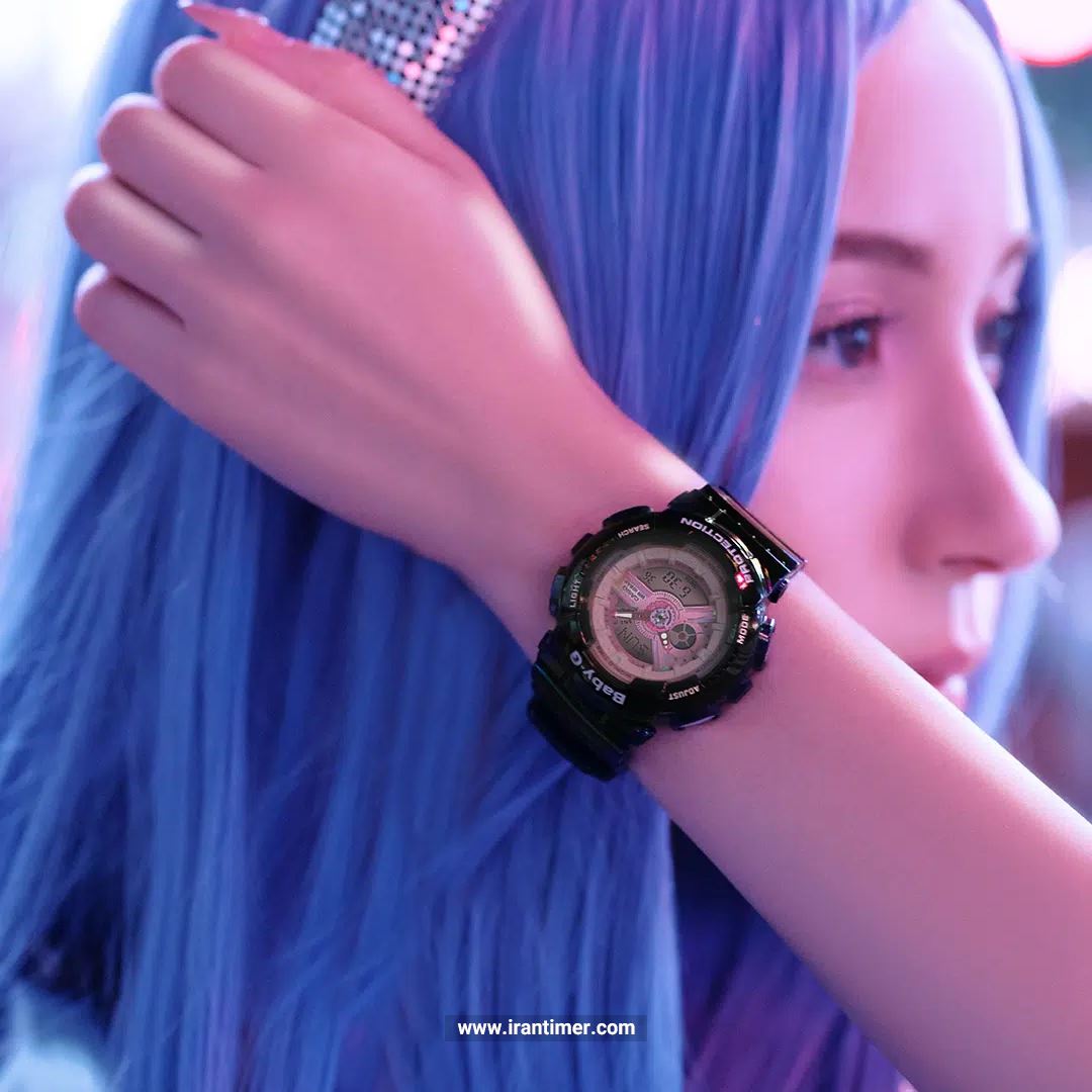 قیمت و خرید ساعت مچی کاسیو (CASIO) بیبی جی مدل BA-110PL-1ADR اسپرت | اورجینال و اصلی
