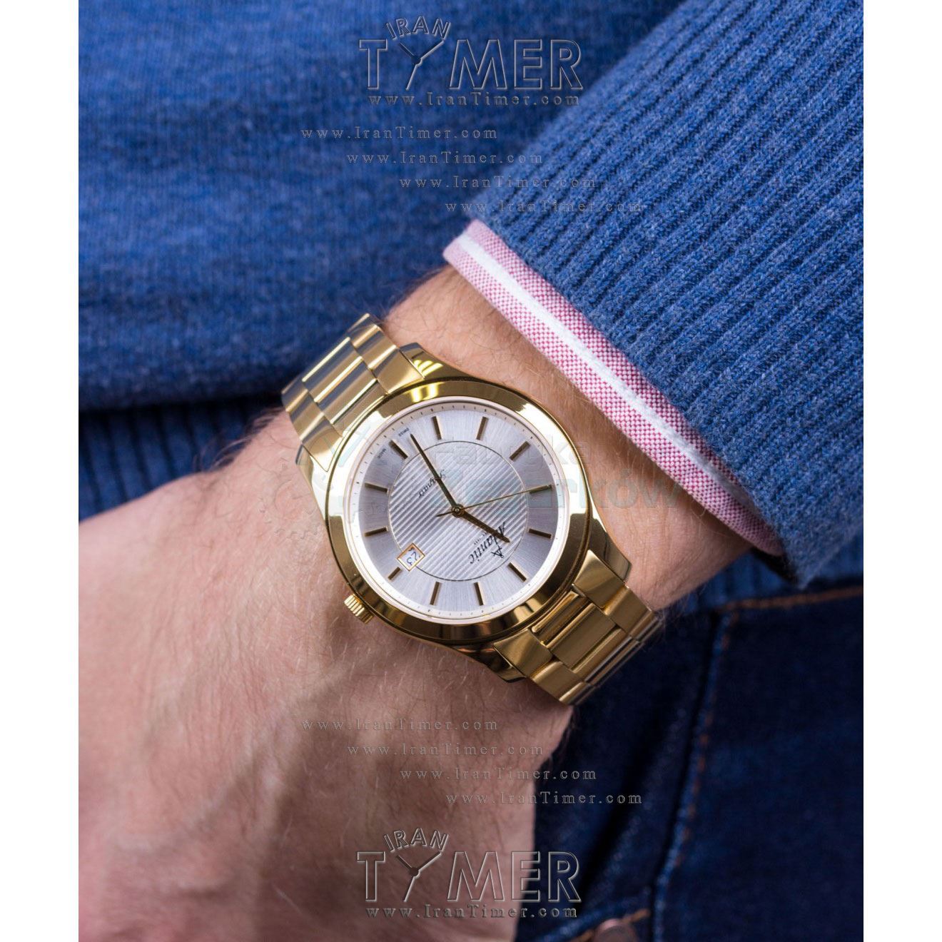 قیمت و خرید ساعت مچی مردانه آتلانتیک(ATLANTIC) مدل AC-60335.45.21 کلاسیک | اورجینال و اصلی