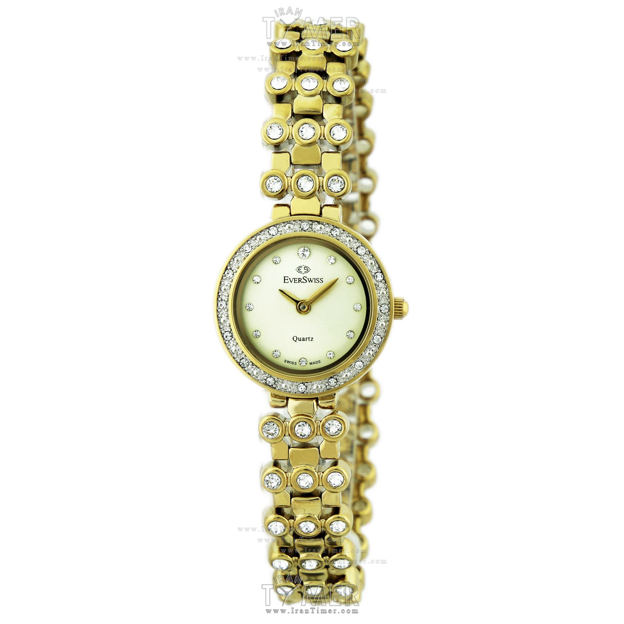 قیمت و خرید ساعت مچی زنانه اورسوئیس(EVER SWISS) مدل 2765-236 کلاسیک فشن | اورجینال و اصلی