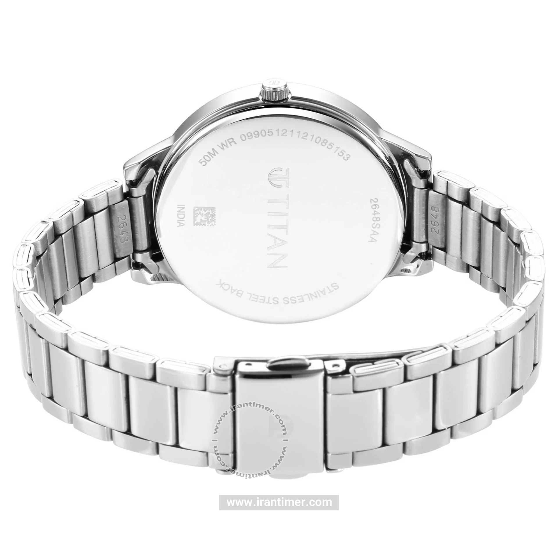 قیمت و خرید ساعت مچی زنانه تایتِن(TITAN) مدل T2648SM05 کلاسیک | اورجینال و اصلی