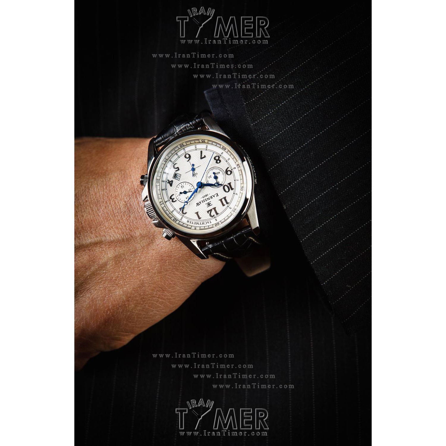 قیمت و خرید ساعت مچی مردانه ارنشا(EARNSHAW) مدل ES-8028-10 کلاسیک | اورجینال و اصلی