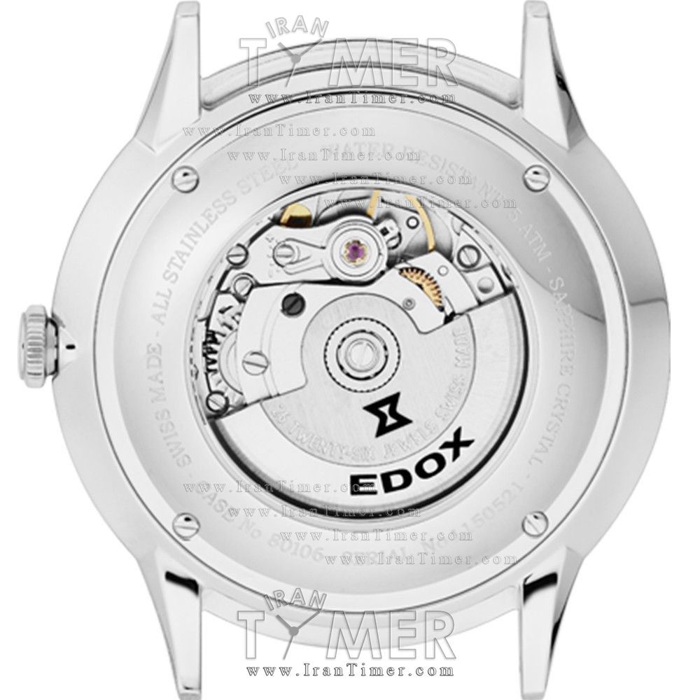 قیمت و خرید ساعت مچی مردانه ادُکس(EDOX) مدل 801063CBUIN کلاسیک | اورجینال و اصلی