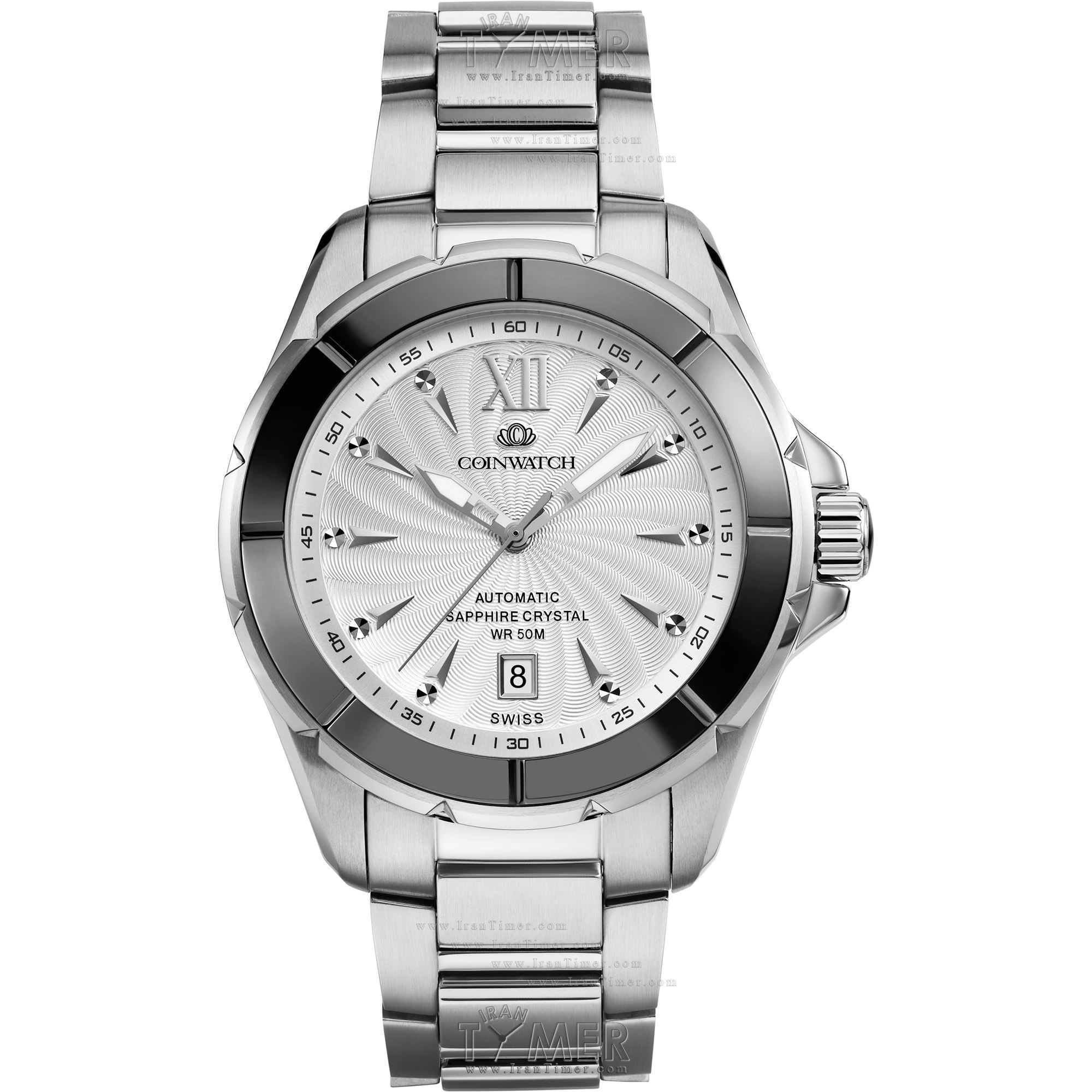 قیمت و خرید ساعت مچی مردانه کوین واچ(COINWATCH) مدل C120BWH کلاسیک | اورجینال و اصلی