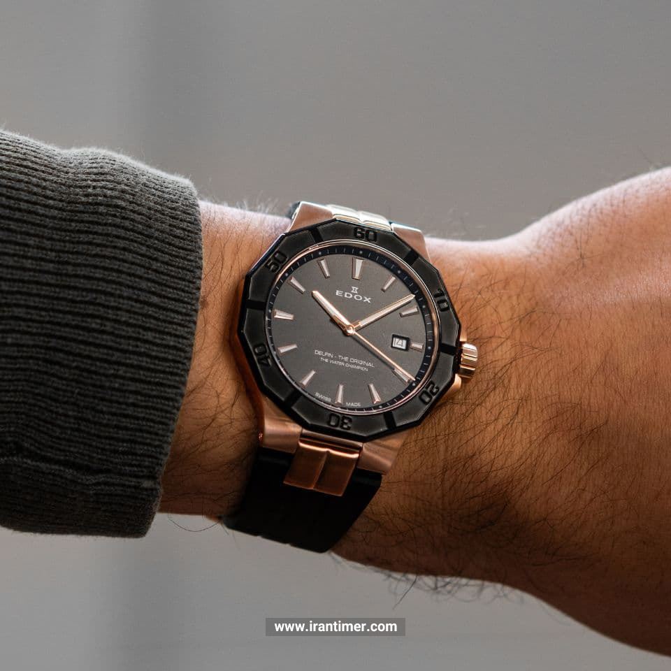 قیمت و خرید ساعت مچی مردانه ادُکس(EDOX) مدل 5302137RNCANIR اسپرت | اورجینال و اصلی